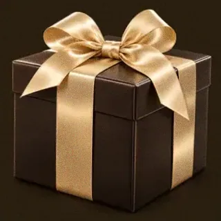 Wrapped gift box — Red Lion