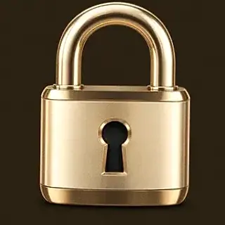 Metal padlock — Red Lion