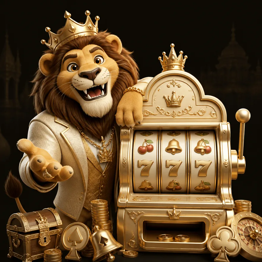 Classic slot machine — Red Lion