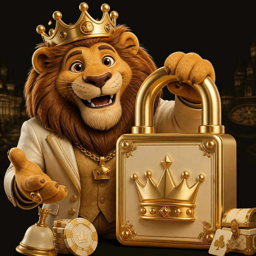 Royal padlock — Red Lion
