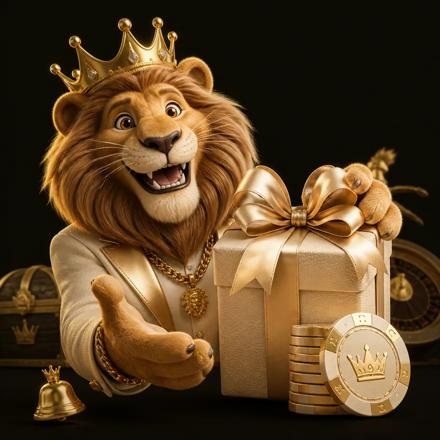 Gift box and chips — Red Lion