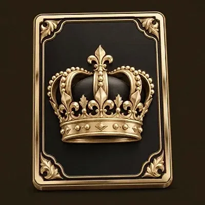 Crown emblem card — Red Lion