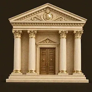 Classical bank building — Red Lion