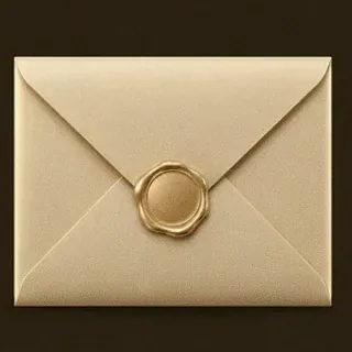 Sealed envelope — Red Lion