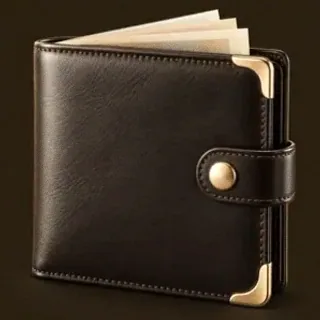 Leather wallet — Red Lion